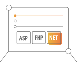 支持ASP、PHP、Asp.Net等多種(zhǒng)語言開(kāi)發(fā)